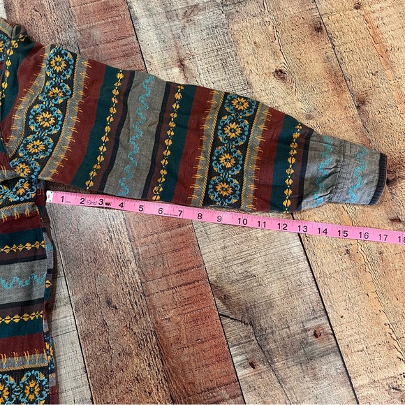 Fun colored button up - Picture 5 of 6